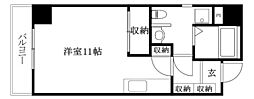 ヴィゴーレ本町 ワンルームの間取図画像