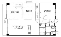 Eステージ 3LDKの間取図画像
