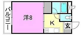 福岡マンション 306 号室 ｜ 愛媛県松山市南江戸5丁目（賃貸マンション1K・3階・24.49㎡） その2