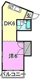間取図画像 1DK