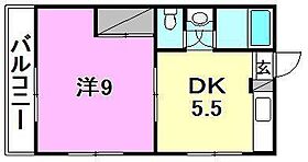 トリオビル 402 号室 ｜ 愛媛県松山市河原町（賃貸マンション1DK・4階・32.17㎡） その2