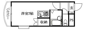 αーNEXT高砂 109 号室 ｜ 愛媛県松山市高砂町4丁目（賃貸マンション1R・1階・20.25㎡） その2