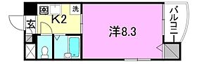 メゾン・ケイ 402 号室 ｜ 愛媛県松山市平和通6丁目（賃貸マンション1K・4階・24.17㎡） その2