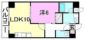 プレジール・ヴェレ 601 号室 ｜ 愛媛県松山市三番町3丁目（賃貸マンション1LDK・6階・42.00㎡） その2