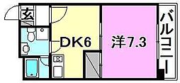 間取図画像 1DK