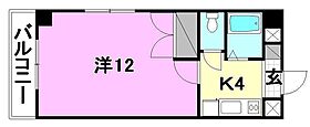 パストラル21 201 号室 ｜ 愛媛県松山市宮田町（賃貸マンション1K・2階・30.71㎡） その2