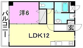 Bonne chance 102 号室 ｜ 愛媛県松山市今在家1丁目（賃貸マンション1LDK・1階・39.41㎡） その2