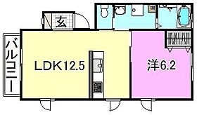 コーポくまＡ棟 202 号室 ｜ 愛媛県松山市古三津2丁目（賃貸アパート1LDK・2階・40.99㎡） その2