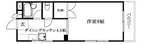 トミーハウス 405 号室 ｜ 愛媛県松山市室町1丁目（賃貸マンション1DK・4階・27.35㎡） その2