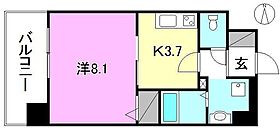 アステリア萱町 502 号室 ｜ 愛媛県松山市萱町6丁目（賃貸マンション1K・5階・29.77㎡） その2