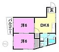セキヤハイツ3階3.2万円