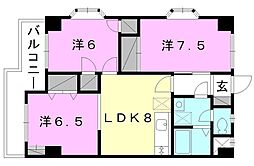 MORECREST 3LDKの間取図画像