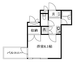 サンライズ豊坂 608 号室 ｜ 愛媛県松山市湊町4丁目（賃貸マンション1R・6階・21.40㎡） その2