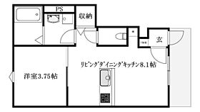 ＬＵＭＩＥＬＥ道後緑台 105 号室 ｜ 愛媛県松山市道後緑台（賃貸アパート1LDK・1階・27.78㎡） その2