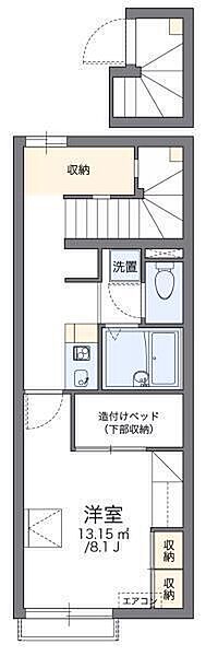 レオパレス蒼　2 210 号室｜愛媛県松山市古川南2丁目(賃貸アパート1K・2階・28.02㎡)の写真 その2