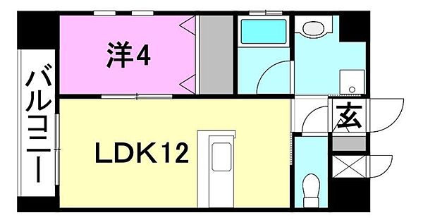 ｑｕｉｎｚｅ ｌｉｅｕ（カーンズ・リュー） 103 号室｜愛媛県松山市泉町(賃貸マンション1LDK・1階・35.10㎡)の写真 その2