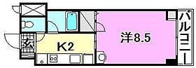 メゾン・ド・リオス 602 号室 ｜ 愛媛県松山市高砂町4丁目（賃貸マンション1K・6階・27.60㎡） その2