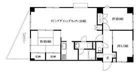 トリオ・グラン持田 203 号室 ｜ 愛媛県松山市持田町1丁目（賃貸マンション3LDK・2階・77.31㎡） その2