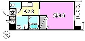 メゾンドール錦町2 403 号室 ｜ 愛媛県松山市錦町（賃貸マンション1K・4階・29.26㎡） その2