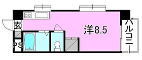 KBコート萱町 301 号室 ｜ 愛媛県松山市萱町5丁目（賃貸マンション1R・3階・19.04㎡） その2