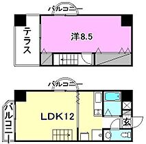 グリチネ・ドゥエ 703 号室 ｜ 愛媛県松山市和泉北3丁目（賃貸アパート1LDK・7階・46.92㎡） その2