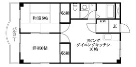 シャルム久万ノ台 305 号室 ｜ 愛媛県松山市久万ノ台（賃貸マンション2LDK・3階・54.15㎡） その2