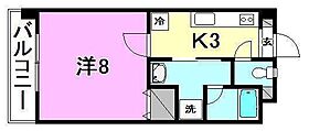 グローリー川内 204 号室 ｜ 愛媛県東温市南方（賃貸マンション1K・2階・28.88㎡） その2