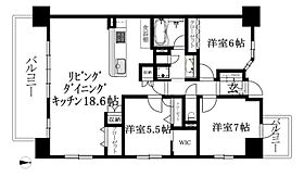 レーベン松山市駅　ＴＨＥ　ＦＲＯＮＴ 1001 号室 ｜ 愛媛県松山市北藤原町（賃貸マンション3LDK・10階・83.86㎡） その2