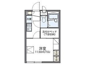 レオパレスマドンナ 104 号室 ｜ 愛媛県松山市北吉田町（賃貸アパート1K・1階・19.87㎡） その2