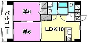 プレザント来住 103 号室 ｜ 愛媛県松山市来住町（賃貸マンション2LDK・1階・50.40㎡） その2