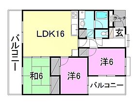 ＭＳＳ－2 203 号室 ｜ 愛媛県松山市越智3丁目（賃貸マンション3LDK・2階・76.97㎡） その2