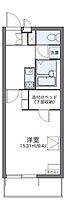 レオパレスリブェ－ル 205 号室 ｜ 愛媛県松山市土居田町（賃貸マンション1K・2階・26.08㎡） その2