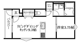 ＬＵＭＩＥＬＥ高岡 106 号室 ｜ 愛媛県松山市高岡町（賃貸アパート1LDK・1階・31.05㎡） その2