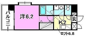 ドルーク道後今市 603 号室 ｜ 愛媛県松山市道後今市（賃貸マンション1K・6階・21.46㎡） その2