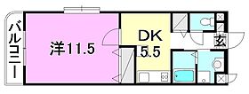 マリベール・トレ1 403 号室 ｜ 愛媛県伊予郡砥部町伊予郡高尾田（賃貸マンション1DK・4階・39.90㎡） その2