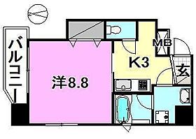 フェニックス永代町 203 号室 ｜ 愛媛県松山市永代町（賃貸マンション1K・2階・29.32㎡） その2