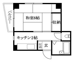 道後パークサイド 301 号室 ｜ 愛媛県松山市岩崎町2丁目（賃貸マンション1K・3階・23.40㎡） その1