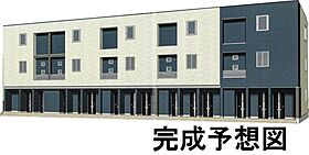 メゾン・サクラメントサウス 203 号室 ｜ 愛媛県松山市南江戸1丁目（賃貸アパート1LDK・2階・45.41㎡） その1