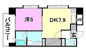 パス・パッセ平和 701 号室 ｜ 愛媛県松山市平和通2丁目（賃貸マンション1DK・7階・32.62㎡） その2