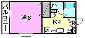 カレンハイツ 202 号室 ｜ 愛媛県松山市北条辻（賃貸アパート1K・2階・20.00㎡） その1