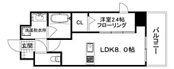 DAISY・CALDO 1LDKの間取図画像