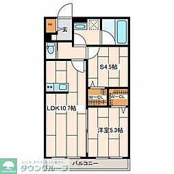 間取図画像 1SLDK