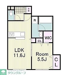 La Pause I 1LDKの間取図画像