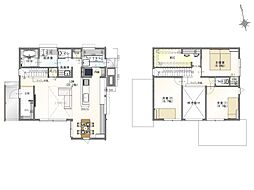 物件画像 楓工務店ココクミ平城駅エリア|新築・家具付きモデルハウス