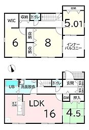 リーブルガーデン葛城市笛堂3期　全3棟　1号棟
