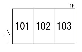 エミネンス南生田 102 ｜ 神奈川県川崎市多摩区南生田１丁目（賃貸アパート1K・1階・19.35㎡） その3