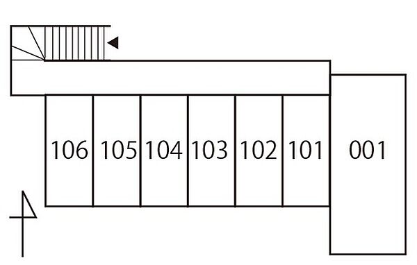 ホワイトハウスVI 105｜神奈川県川崎市多摩区南生田6丁目(賃貸アパート1K・1階・16.47㎡)の写真 その3