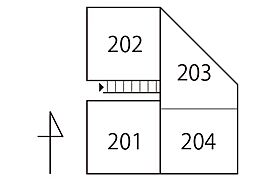 ヒルトップ西本 204 ｜ 神奈川県川崎市多摩区東三田2丁目（賃貸アパート1R・2階・14.85㎡） その7