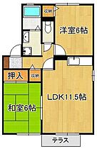 クレール長尾  ｜ 福岡県北九州市小倉南区長尾1丁目（賃貸アパート2LDK・1階・54.00㎡） その2