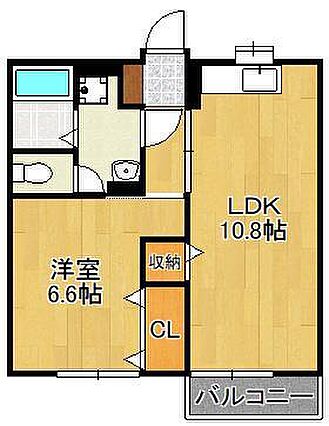 フェニックス徳吉Ｂ棟_間取り_0